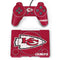 NFL Kansas City Chiefs Distressed PlayStation Classic Bundle Skin